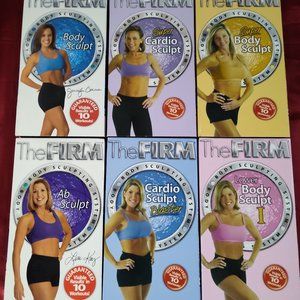 The Firm Workout Sculpt Set 6 VHS Tapes